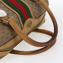 GUCCI Micro GG Supreme Web Sherry Line Bag PVC Beige 002 58 4422 Auth 173627-7