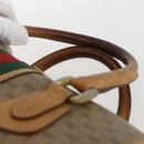 GUCCI Micro GG Supreme Web Sherry Line Bag PVC Beige 002 58 4422 Auth 173627-8
