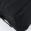 FENDI Mamma Baguette Shoulder Bag Black Silver Auth 173630-15