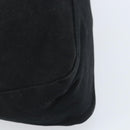 FENDI Mamma Baguette Shoulder Bag Black Silver Auth 173630-17