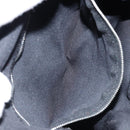 FENDI Mamma Baguette Shoulder Bag Black Silver Auth 173630-24