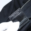 FENDI Mamma Baguette Shoulder Bag Black Silver Auth 173630-12