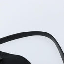 FENDI Mamma Baguette Shoulder Bag Black Silver Auth 173630-14