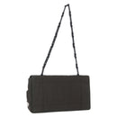 PRADA Shoulder Bag Nylon Leather Khaki Auth 173639-1