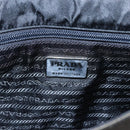 PRADA Shoulder Bag Nylon Leather Khaki Auth 173639-18