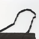 PRADA Shoulder Bag Nylon Leather Khaki Auth 173639-8