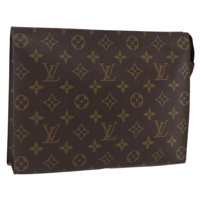 LOUIS VUITTON Monogram Poche Toilette 26 Pouch M47542 LV Auth 173642