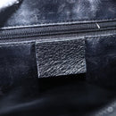 GUCCI Shoulder Bag Leather Black Silver 001 3032 Auth 173646-18