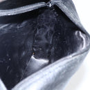GUCCI Shoulder Bag Leather Black Silver 001 3032 Auth 173646-19