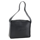 GUCCI Shoulder Bag Leather Black Silver 001 3032 Auth 173646-1