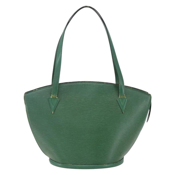 LOUIS VUITTON Epi Saint Jacques Shopping Bag Green M52274 LV Auth 173655