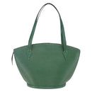LOUIS VUITTON Epi Saint Jacques Shopping Bag Green M52274 LV Auth 173655-2