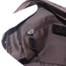 GUCCI GG Canvas business bag Clutch Bag Canvas Dark Brown 018 1603 Auth 173657-21