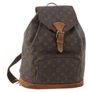 LOUIS VUITTON Monogram Montsouris GM Backpack M51135 LV Auth 173658-1