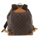 LOUIS VUITTON Monogram Montsouris GM Backpack M51135 LV Auth 173658-2