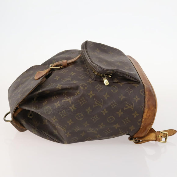 LOUIS VUITTON Monogram Montsouris GM Backpack M51135 LV Auth 173658