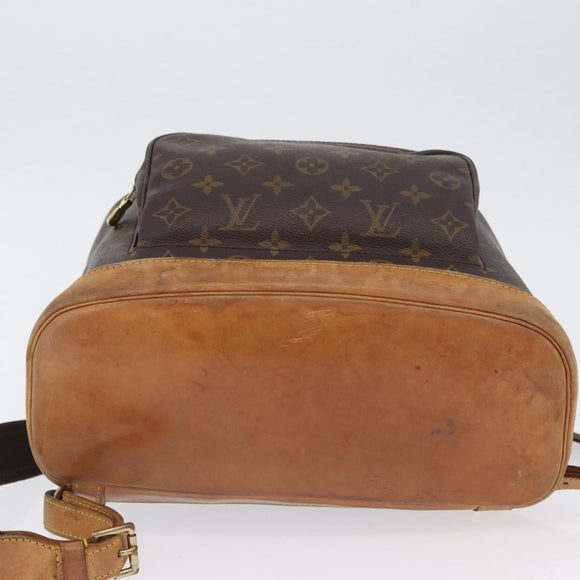 LOUIS VUITTON Monogram Montsouris GM Backpack M51135 LV Auth 173661