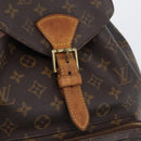 LOUIS VUITTON Monogram Montsouris GM Backpack M51135 LV Auth 173661-21