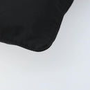 PRADA Shoulder Bag Nylon Black Silver Auth 173668-14