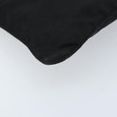 PRADA Shoulder Bag Nylon Black Silver Auth 173668-15