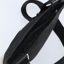 PRADA Shoulder Bag Nylon Black Silver Auth 173668-6