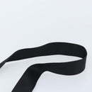 PRADA Shoulder Bag Nylon Black Silver Auth 173668-8