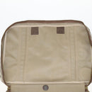GUCCI GG Supreme Web Sherry Line Handtasche PVC Beige Gold Auth 173669-21