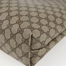 GUCCI GG Supreme Web Sherry Line Tote Bag PVC Beige Gold 39 02 003 Auth 173670-12