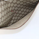 GUCCI GG Supreme Web Sherry Line Tote Bag PVC Beige Gold 39 02 003 Auth 173670-19