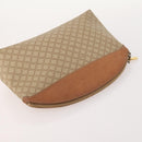 CELINE Macadam Canvas Clutch Bag PVC Leather 3 Set Brown Black beige Auth 173683-11