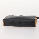 CELINE Macadam Canvas Clutch Bag PVC Leather 3 Set Brown Black beige Auth 173683-18