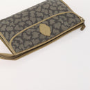 LOEWE Anagram Hand Bag Leather Nylon Suede 3 Set Red Gray Green Auth 173684-18