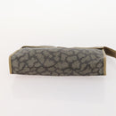 LOEWE Anagram Hand Bag Leather Nylon Suede 3 Set Red Gray Green Auth 173684-19