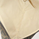 FENDI Zucchino Clutch Bag PVC 2 Set Brown Black Auth 173685-8