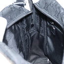 GUCCI GG Canvas Shoulder Bag Black Silver 03136 Auth 173686-19