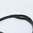 GUCCI GG Canvas Shoulder Bag Black Silver 03136 Auth 173686-8