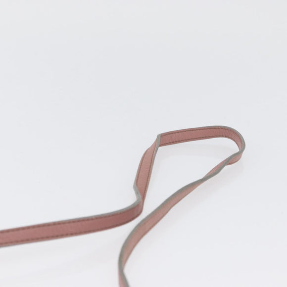 Chloe Lily Shoulder Bag Leather 2way Pink Gold Auth 173695