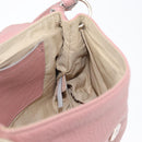 Chloe Lily Shoulder Bag Leather 2way Pink Gold Auth 173695-20
