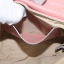 Chloe Lily Shoulder Bag Leather 2way Pink Gold Auth 173695-22
