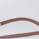 Chloe Lily Shoulder Bag Leather 2way Pink Gold Auth 173695-8