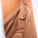 CELINE Macadam Canvas Shoulder Bag PVC Leather Brown Gold Auth 173698A-18