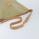 CELINE Macadam Canvas Shoulder Bag PVC Beige Gold Auth 173701-7