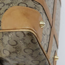 CELINE C Sulky Hand Bag PVC Beige Gold Auth 173702-16
