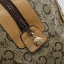 CELINE C Sulky Hand Bag PVC Beige Gold Auth 173702-18