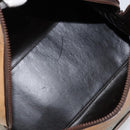 CELINE C Sulky Hand Bag PVC Beige Gold Auth 173702-11