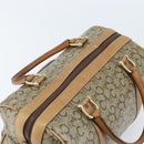 CELINE C Sulky Hand Bag PVC Beige Gold Auth 173702-6