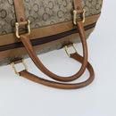 CELINE C Sulky Hand Bag PVC Beige Gold Auth 173702-7