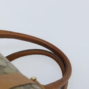 CELINE C Sulky Hand Bag PVC Beige Gold Auth 173702-8