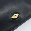 BOTTEGA VENETA Umhängetasche Leder Schwarz Gold Auth 173710-17