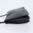 BOTTEGA VENETA Umhängetasche Leder Schwarz Gold Auth 173710-4